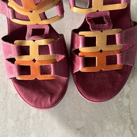 Women's Aerosoles Pink Frothy Open Toe Sandals 10 M - Picture 3 of 11